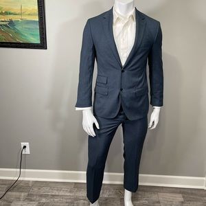 Brioni Mens slim fit suit size 36 S blue Italy